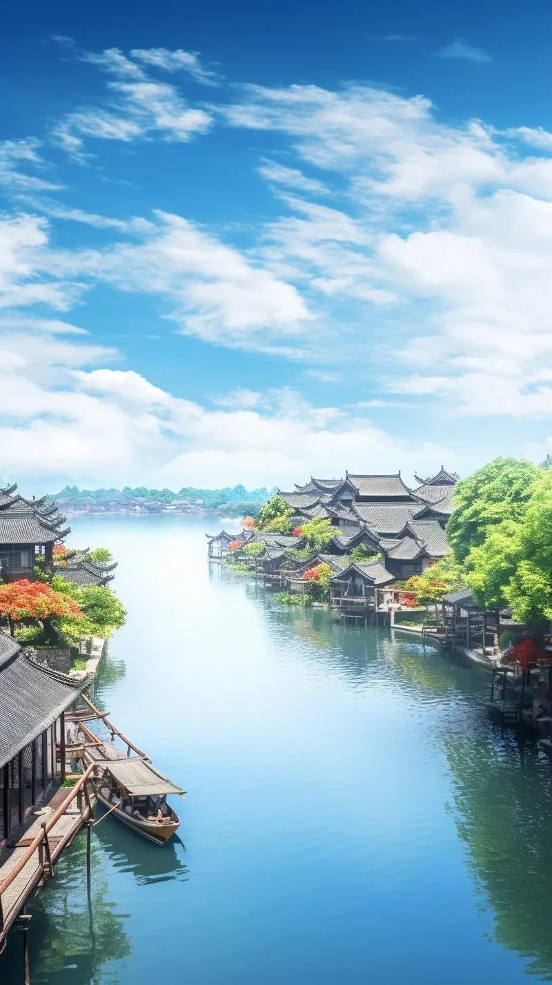 江南水乡古镇壁纸｜梦里水乡的诗意时光